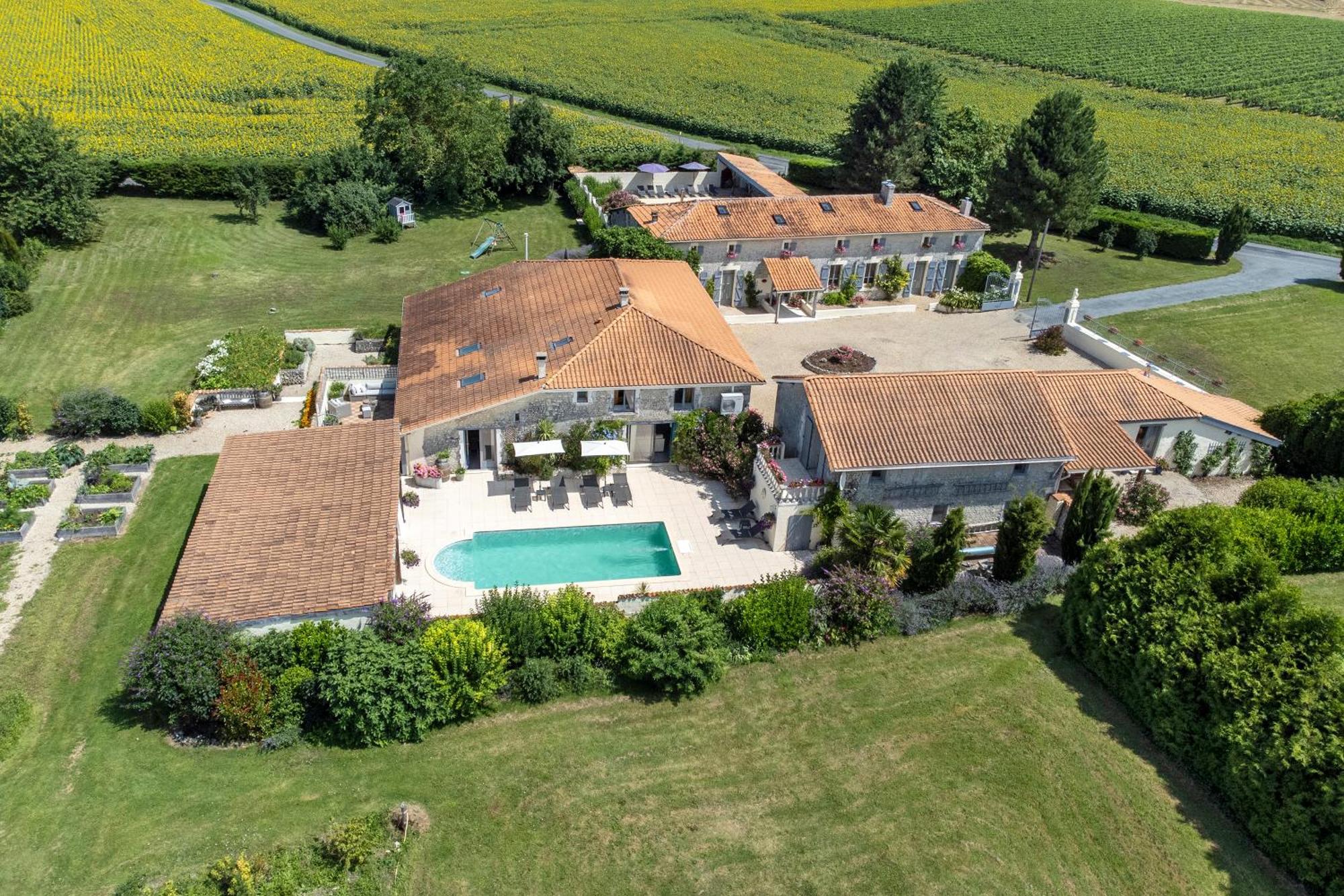 ベルネイユ Domaine Chez Les Rois Bed & Breakfast エクステリア 写真